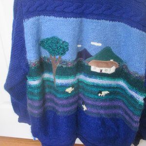 Rosemarie b Handknit Irish sweater
